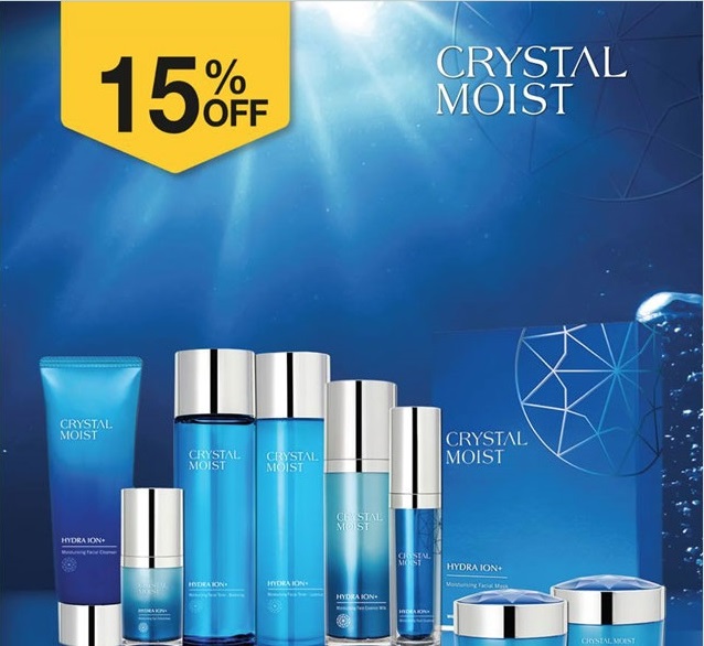 CRYSTAL MOIST The Leading Mineral Skincare Therapy